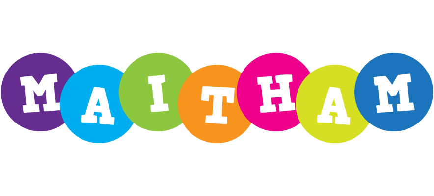 Maitham happy logo