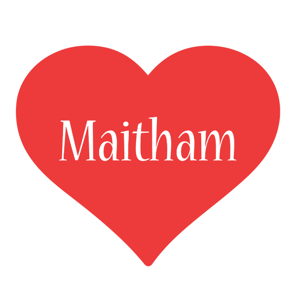 Maitham love logo