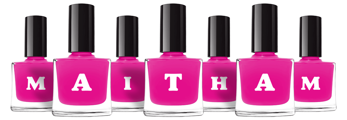 Maitham nails logo