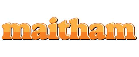 Maitham orange logo