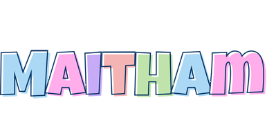 Maitham pastel logo