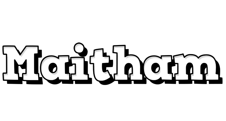 Maitham snowing logo