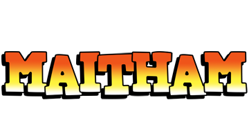 Maitham sunset logo