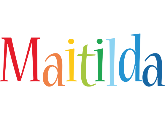 Maitilda birthday logo