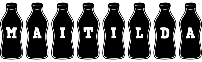 Maitilda bottle logo