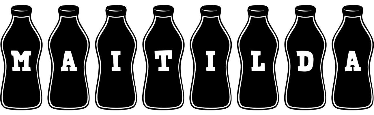 Maitilda bottle logo