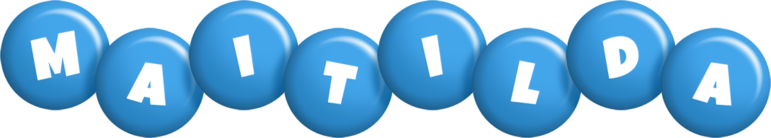 Maitilda candy-blue logo