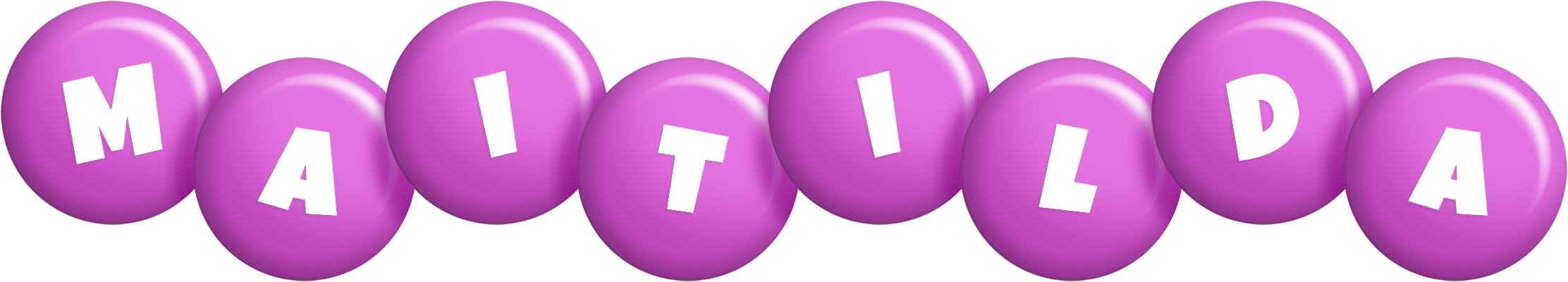Maitilda candy-purple logo