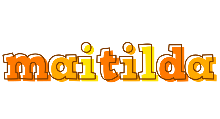 Maitilda desert logo