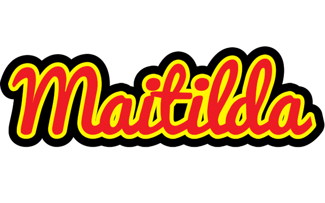 Maitilda fireman logo