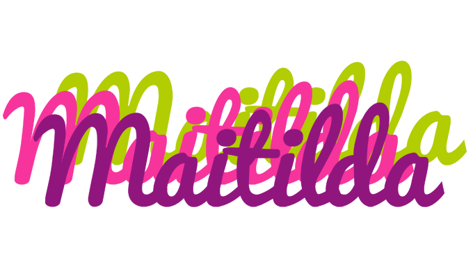 Maitilda flowers logo