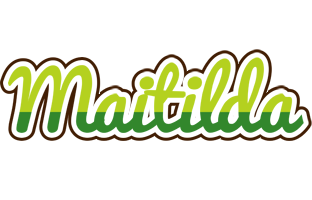 Maitilda golfing logo