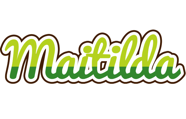 Maitilda golfing logo