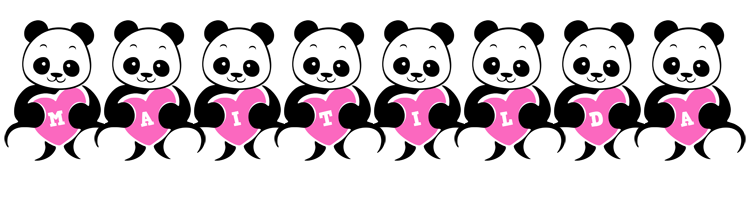 Maitilda love-panda logo