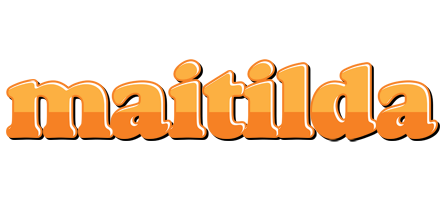 Maitilda orange logo