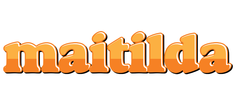 Maitilda orange logo