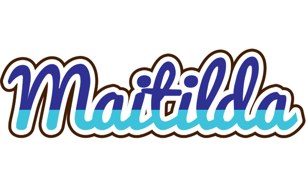 Maitilda raining logo