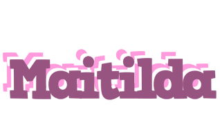 Maitilda relaxing logo