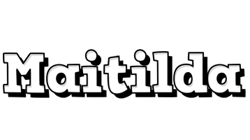 Maitilda snowing logo