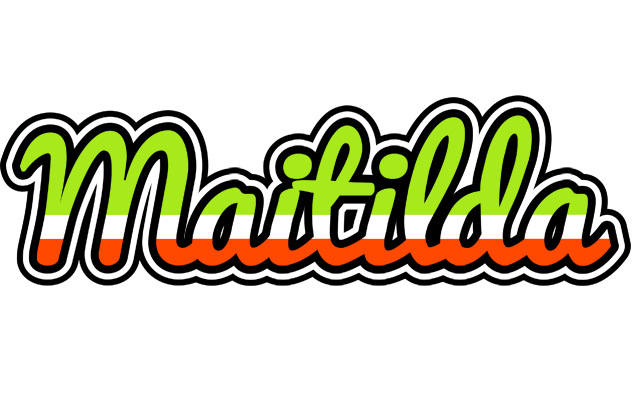 Maitilda superfun logo