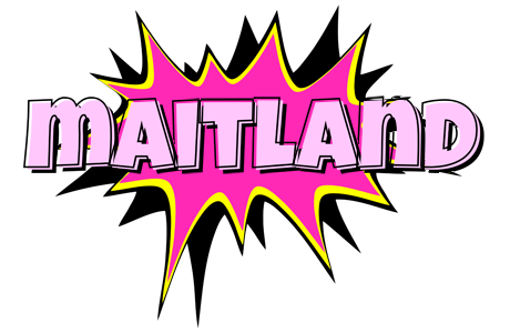 Maitland badabing logo