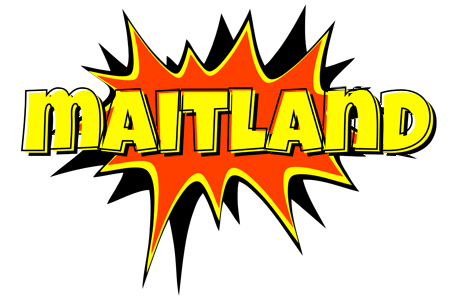 Maitland bazinga logo