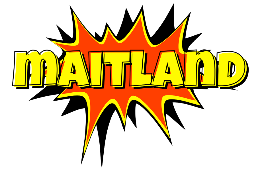 Maitland bazinga logo