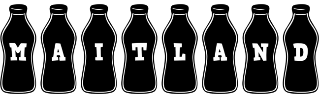 Maitland bottle logo