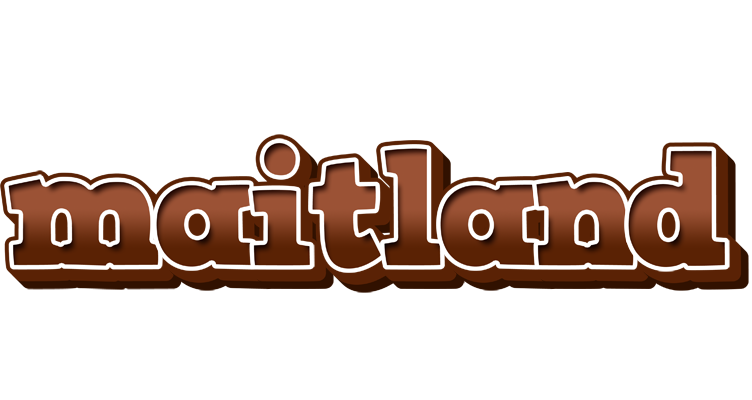 Maitland brownie logo