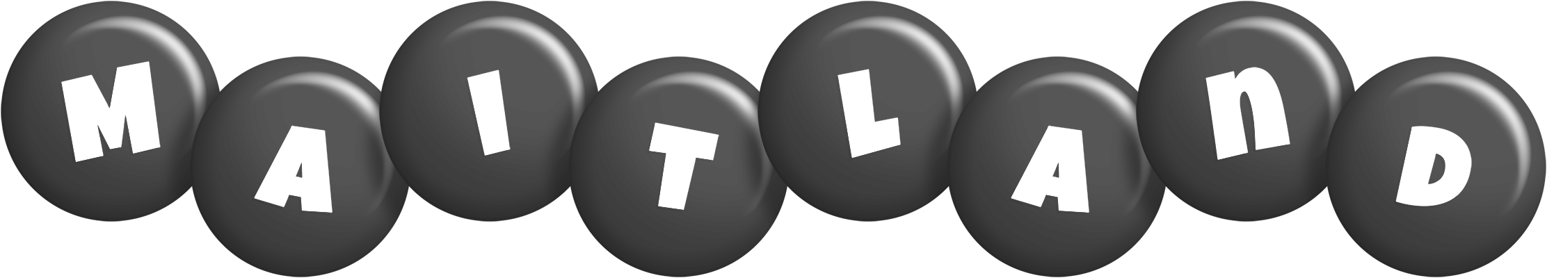 Maitland candy-black logo