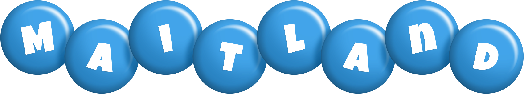 Maitland candy-blue logo