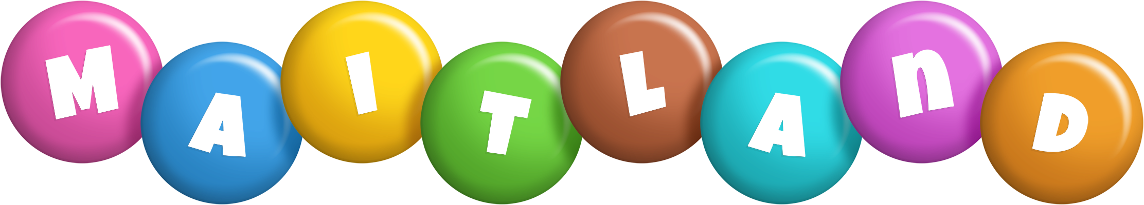 Maitland candy logo