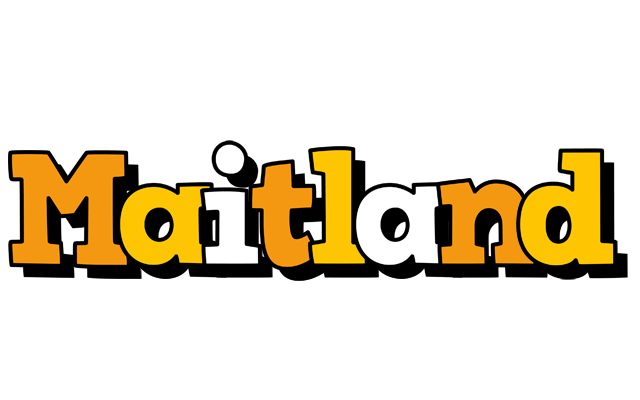 Maitland cartoon logo