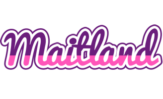 Maitland cheerful logo