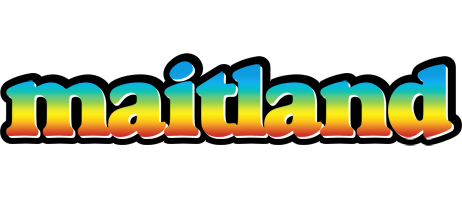 Maitland color logo