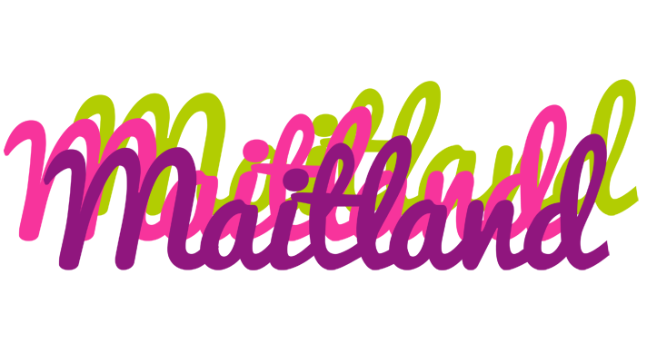 Maitland flowers logo