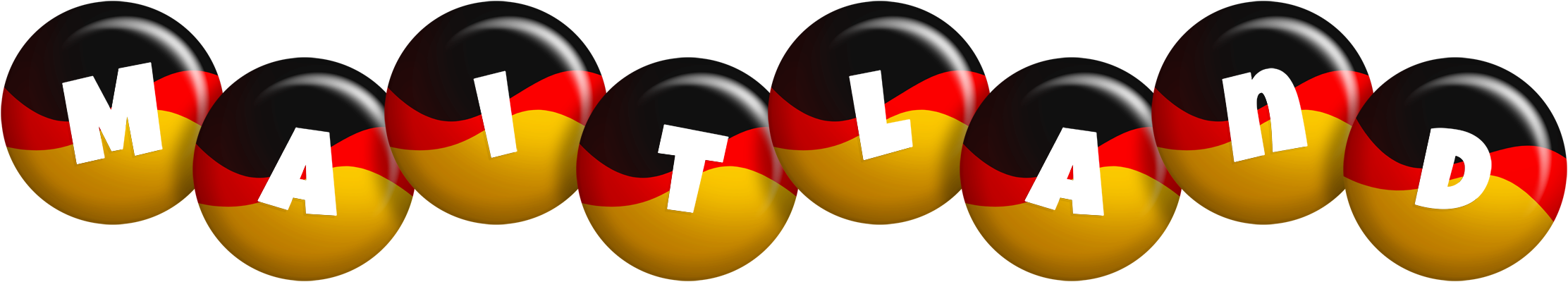 Maitland german logo