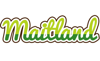 Maitland golfing logo