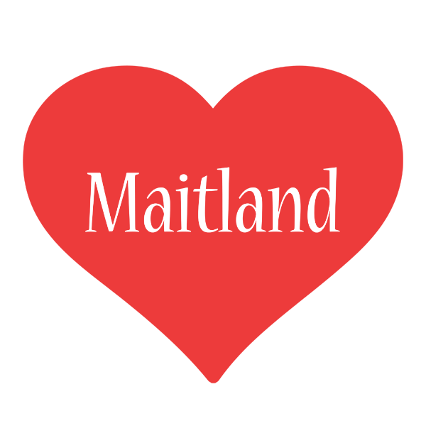 Maitland love logo