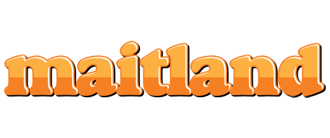 Maitland orange logo