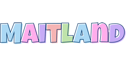 Maitland pastel logo