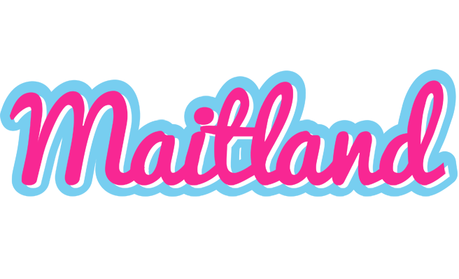 Maitland popstar logo