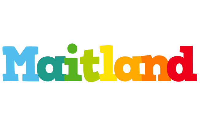 Maitland rainbows logo