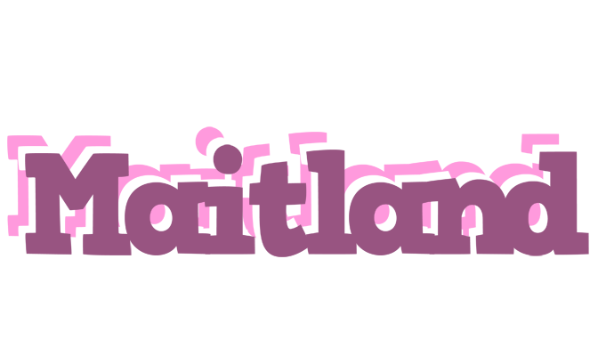 Maitland relaxing logo