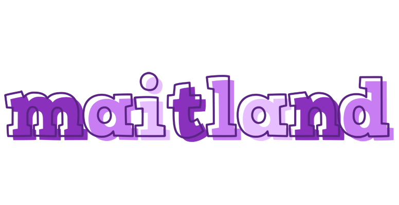 Maitland sensual logo