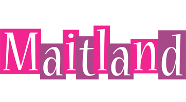 Maitland whine logo