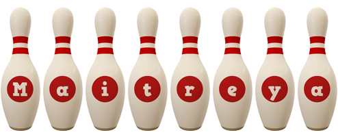 Maitreya bowling-pin logo