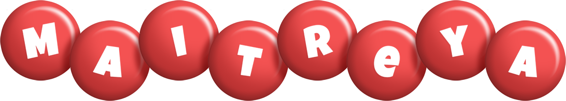 Maitreya candy-red logo