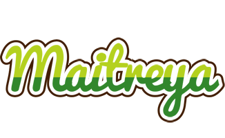 Maitreya golfing logo