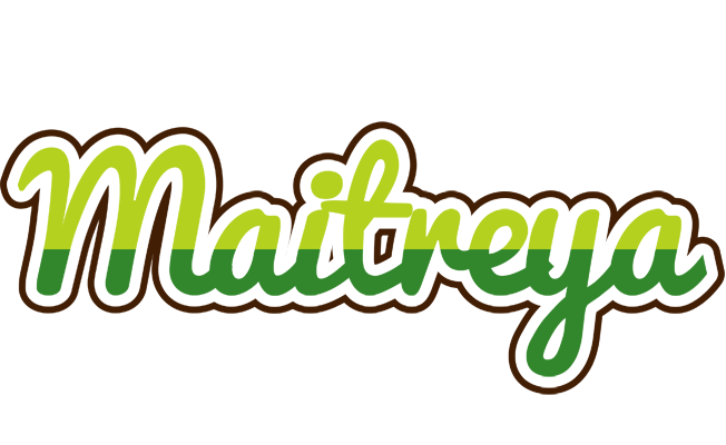 Maitreya golfing logo